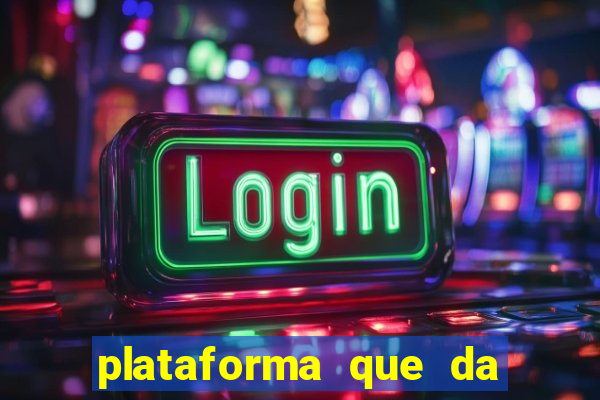 plataforma que da para depositar 1 real